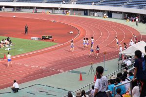 陸上競技場工事中 @ 陸上競技場